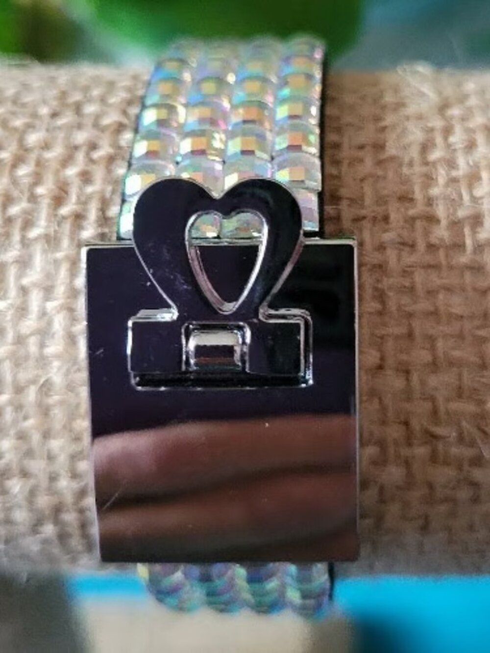 Colorful Rhinestone Wrist Wrap Bracelet
